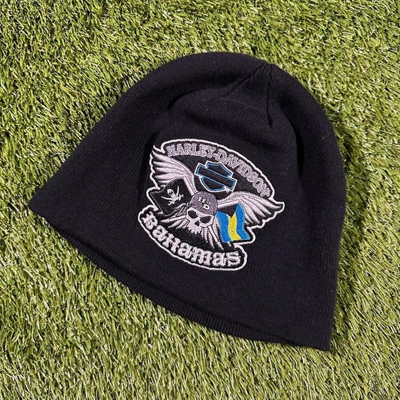 Y2K Harley Davidson Beanie - Picture 1 of 3